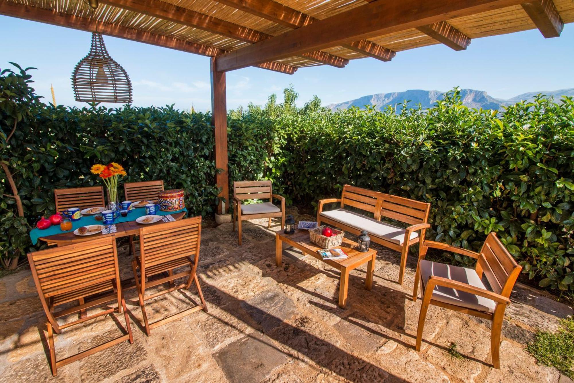 Villa Con Piscina Casale Di Gio Nel Golfo Di Castellammare Partinico Exterior foto